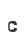 c