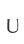 U