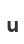 u