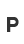 P