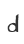 d
