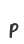 p