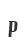 p