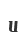 u