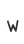 w