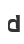 d