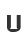 U