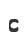 c