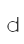 d