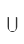 U