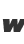 w