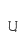 U