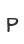 P