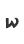 w