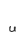 u