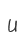 U