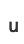 u