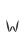 w