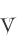 V