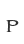 P