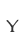 Y