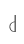 d