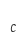 c