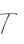 T