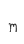 m