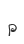 p