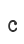 c