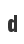 d