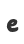 e