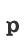 p