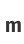 m