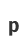 p