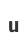 u