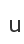 u