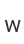 w