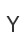 Y