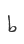 b