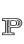 p