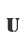 U