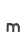 m