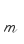 m