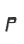 P