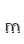m