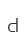 d
