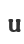 u