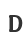 D